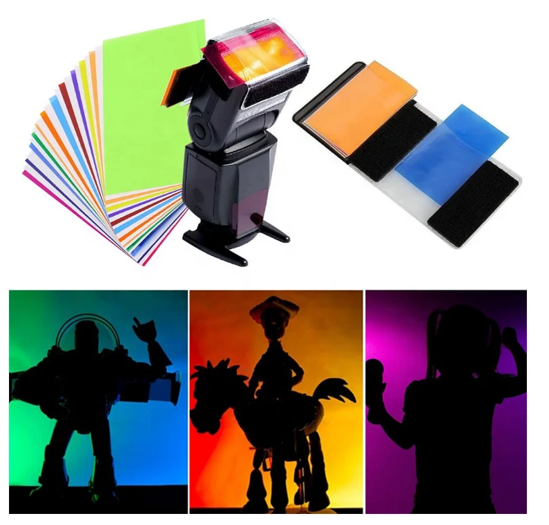 Kaliou 12pcs/ Set for Cokin P Series 12 colors Square Graduated & Full Color Lens Filter Camera Nikons Canons Rebel SLR