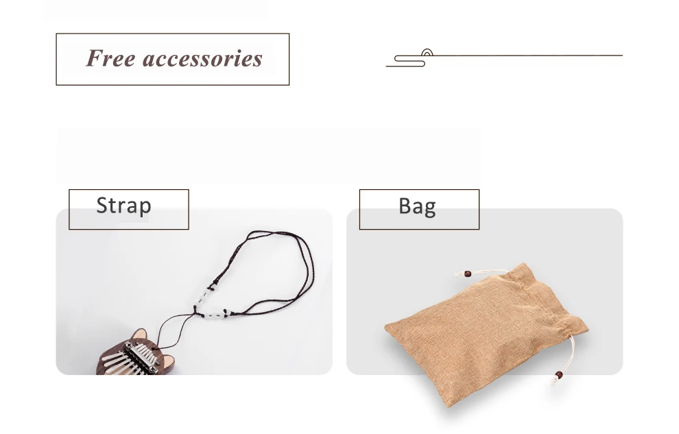 new design mini kalimba 8 notes pocket kalimba cut custom thumb piano