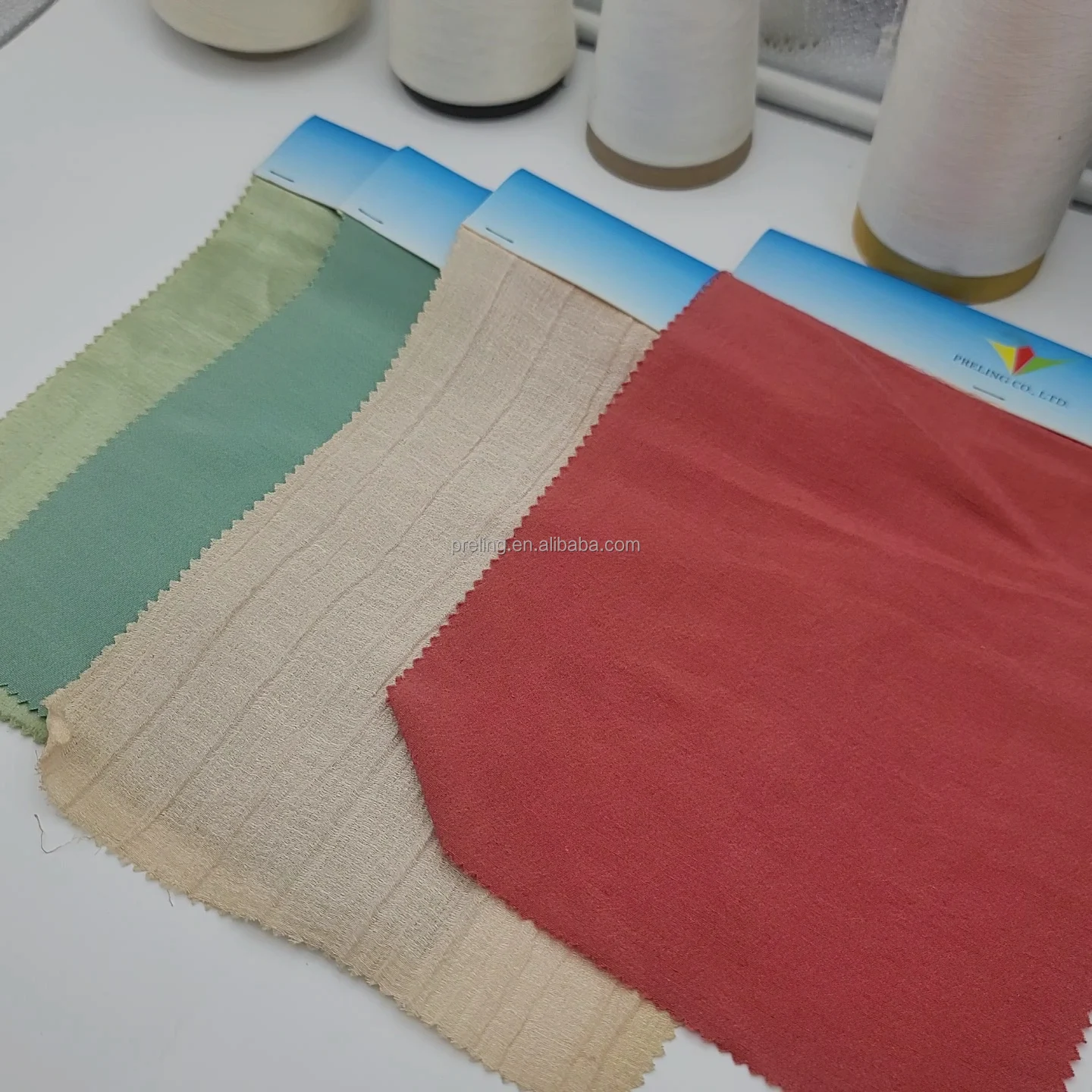 Eco friendly organic 68%Hemp 32% silk cotton176GSM woven satin for shirt blouse sleeping