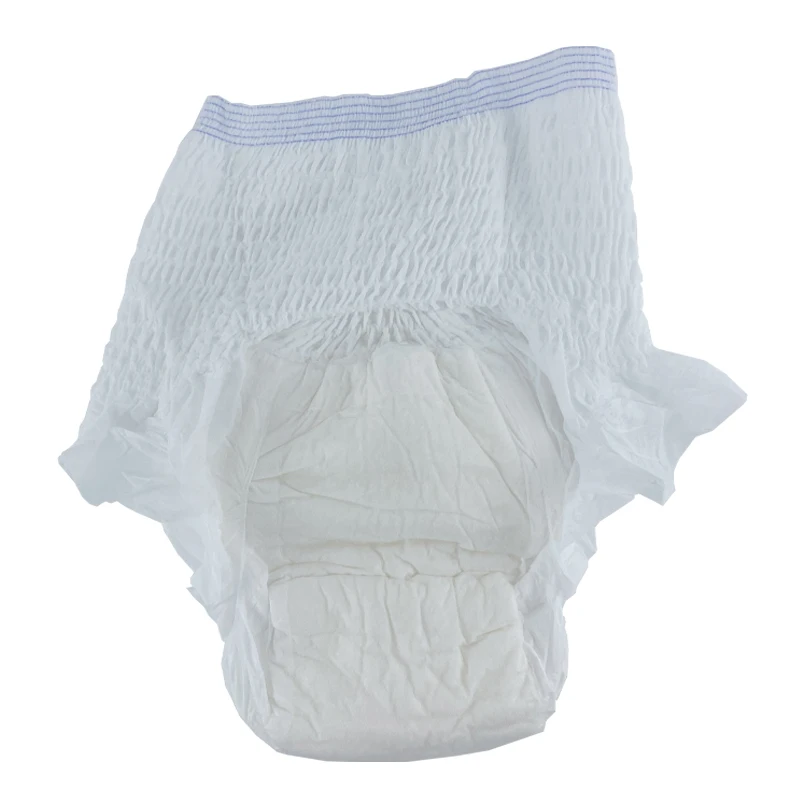 China Factory Wholesale Quality High Absorbent  Printed Unisex Disposable Adult Pants Diaper