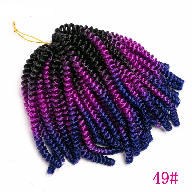 afro kinky Bouncy twist curly  hair extension Braiding Hair Wholesale  30pcs in a bag