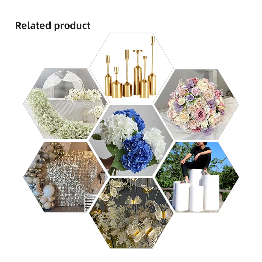 FW Trade Assurance Artificial Flowers In Bulk Real Touch Roses Heads Hydrangea