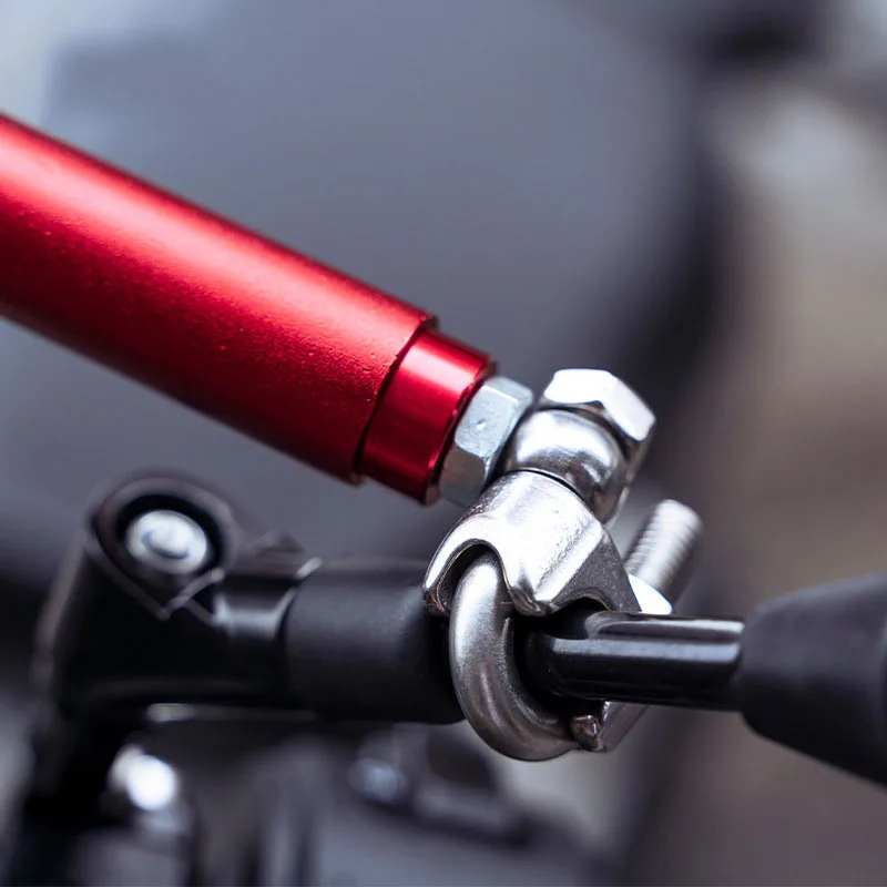 Customize Motorcycle Accessories Phone Holder Support Autobike Motocross Extension Rod