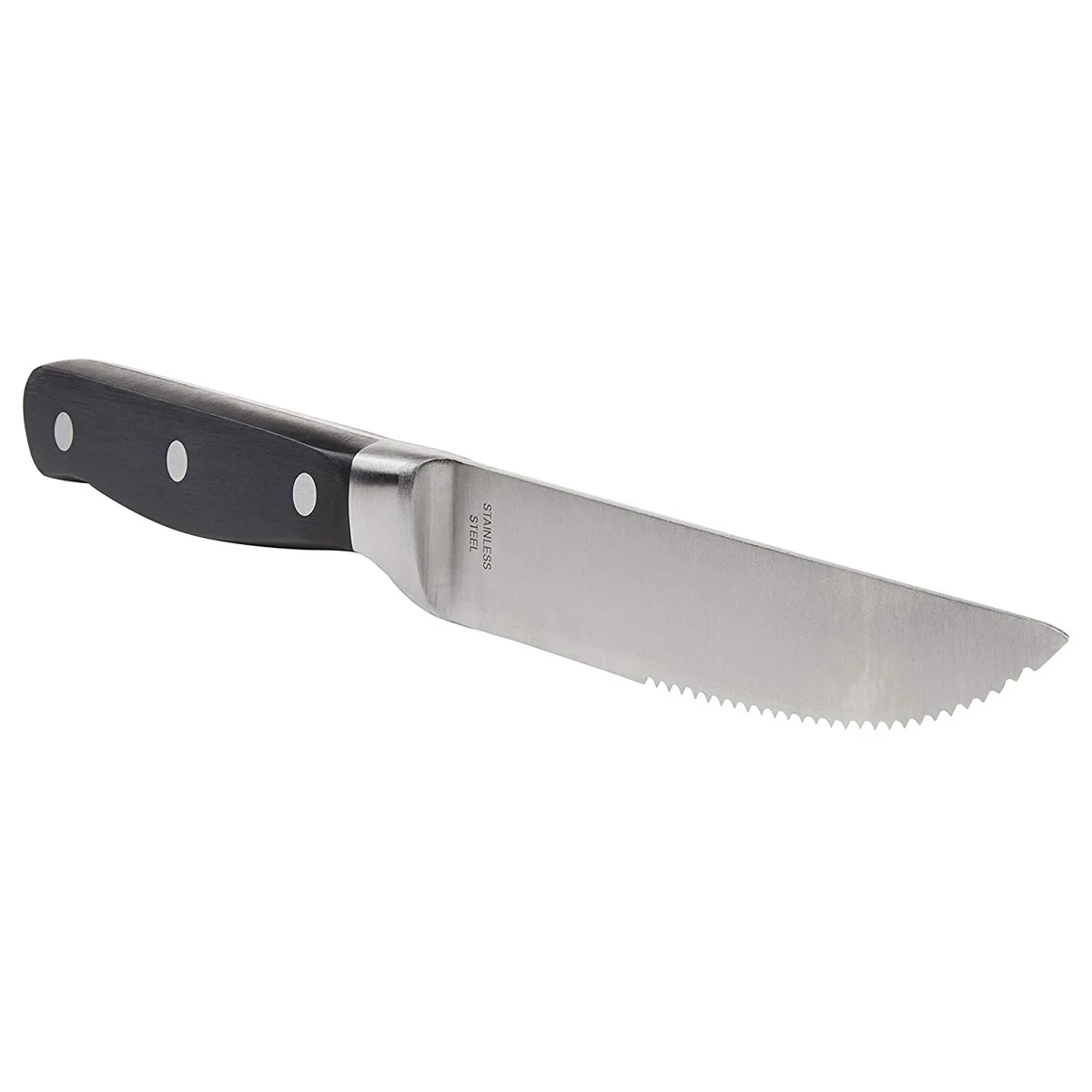 Yangjiang High Quality ABS Handle Stainless Steel Serrated Steak Knife