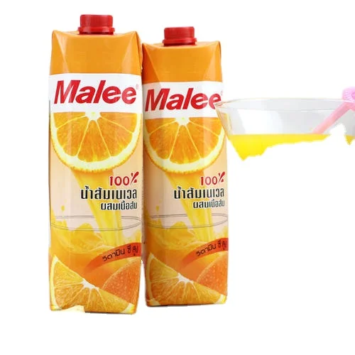 Aseptic UHT 1000ml prisma 1000ml slim and 200ml slim leaf juice carton and milk carton