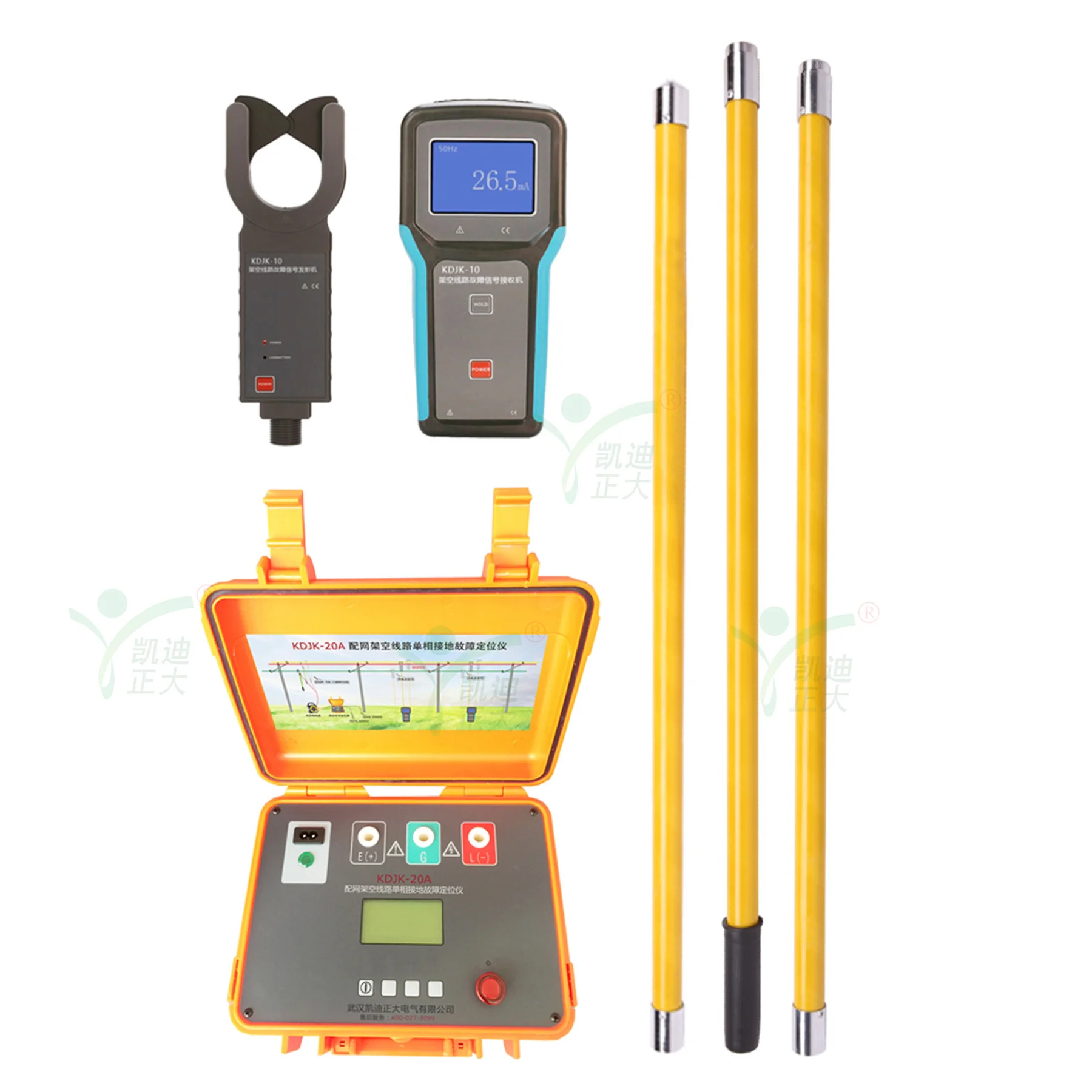 Good Performance Cable Line Fault Location System Ground Fault Finder