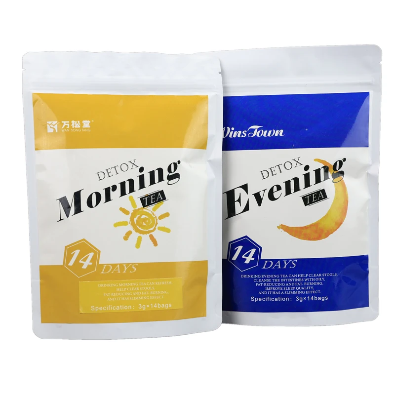 
Chinese herbal medicine weight loss herbal tea mixed flavor 14 days fast weight loss tea 