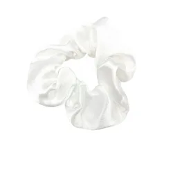 Hot selling products 2022 amazon crystal satin hair bands French retro sausage headband diy rubber band hair accessories