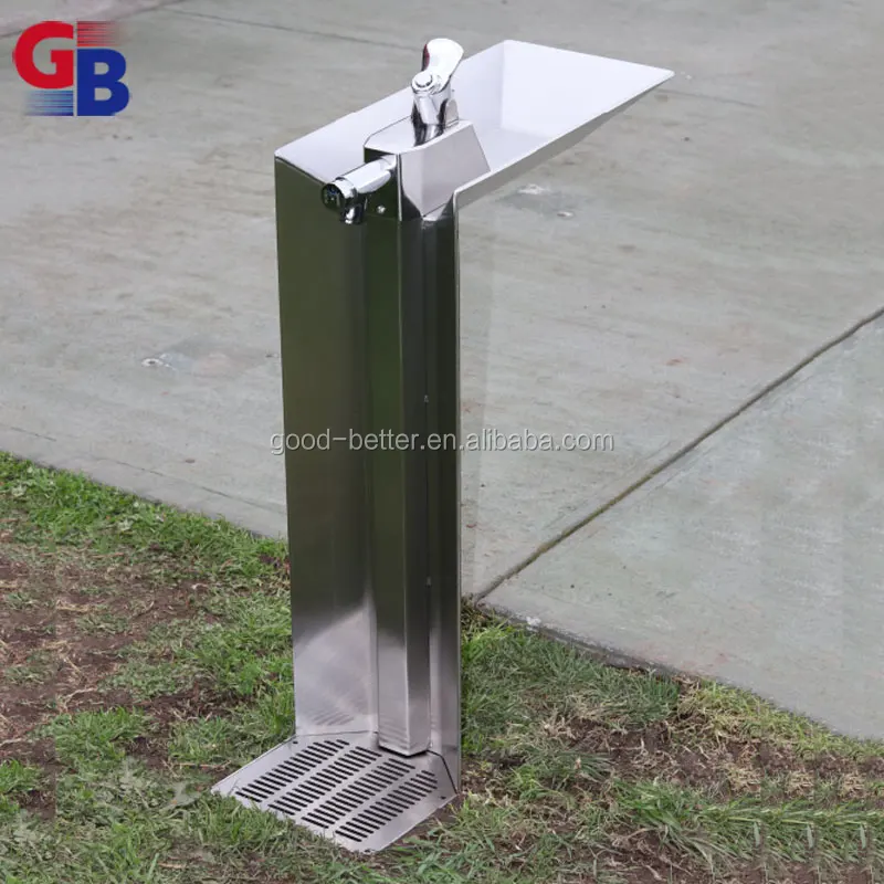 SDF1010131 Hot selling stainless steel outdoor drinking water fountain with bubbler and bottle filling
