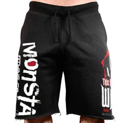 Wholesale Men Fitness Cotton Shorts Comfortable Pint Plus Size Training Sports Men Gym Shorts