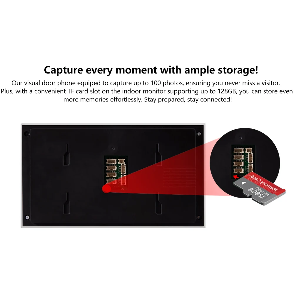 TuyaApp 2.4g Wifi Wireless 1080p Hd Video Doorbell Doorphone Remote Door Lock Unlock Module Psu 4 Wire Connection Villa Intercom