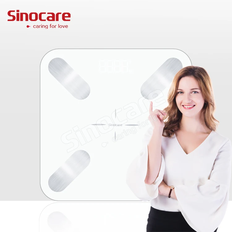Europe Fast Shipping Wireless Human Weight Composition Digital App Bmi Measure Analyzer Smart Body Fat Scale