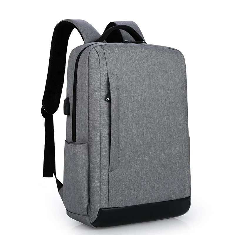 Nylon Luxury Boys Business Mens Leather Laptop Backpacks Travel with Compartments Book Bag Men Waterproof School Computer Bag