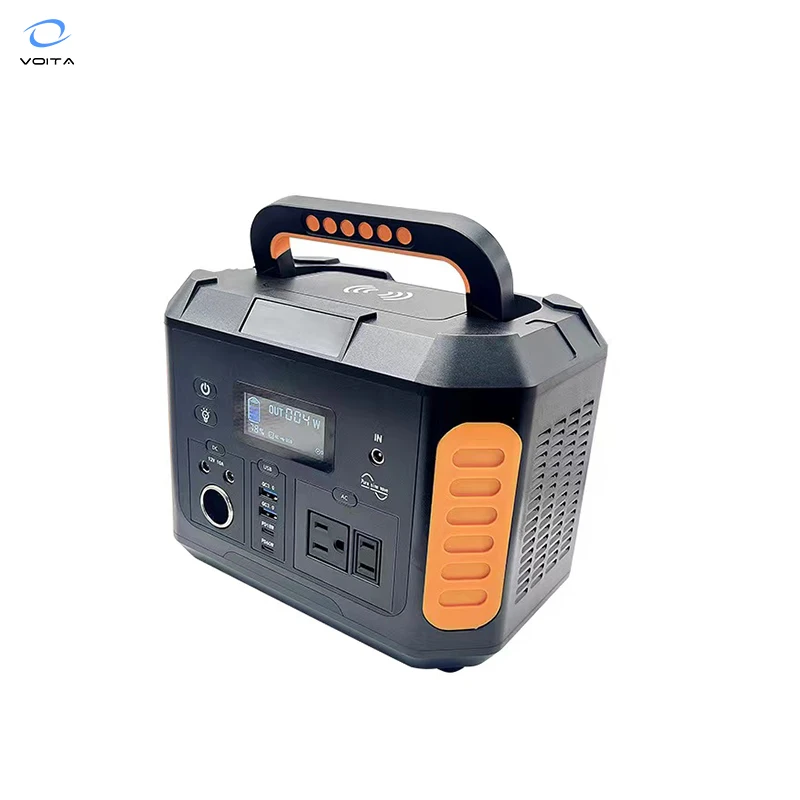 Pure Sine 500W Lithium Battery Portable Power Station Solar Portable Storage Energy Battery 500W