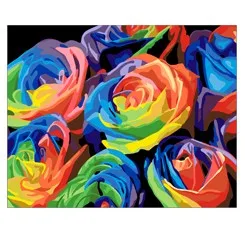 Factory Custom Small Batch Fabric Landscape Decorative Paintings for Children Printed Design