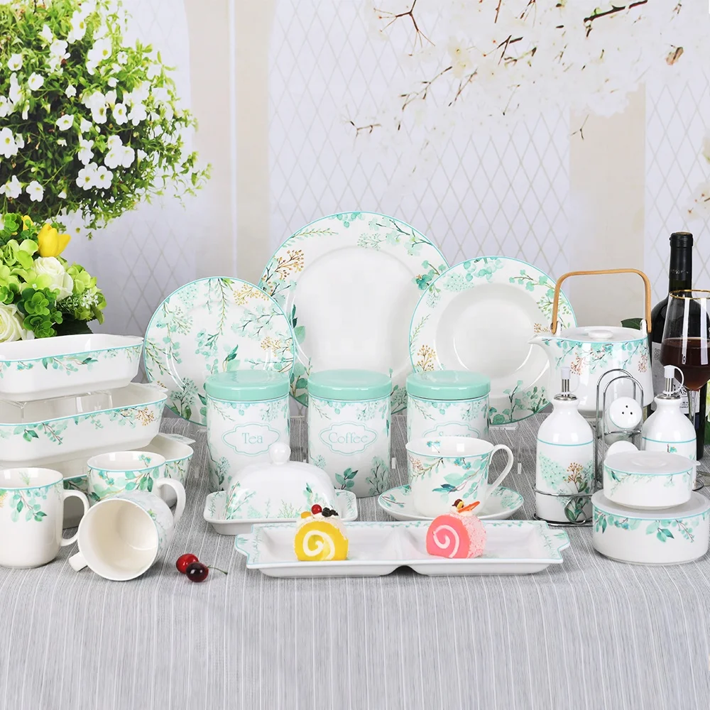 Modern Ceramic new Bone China Coffee Tea Cups and Saucers Set