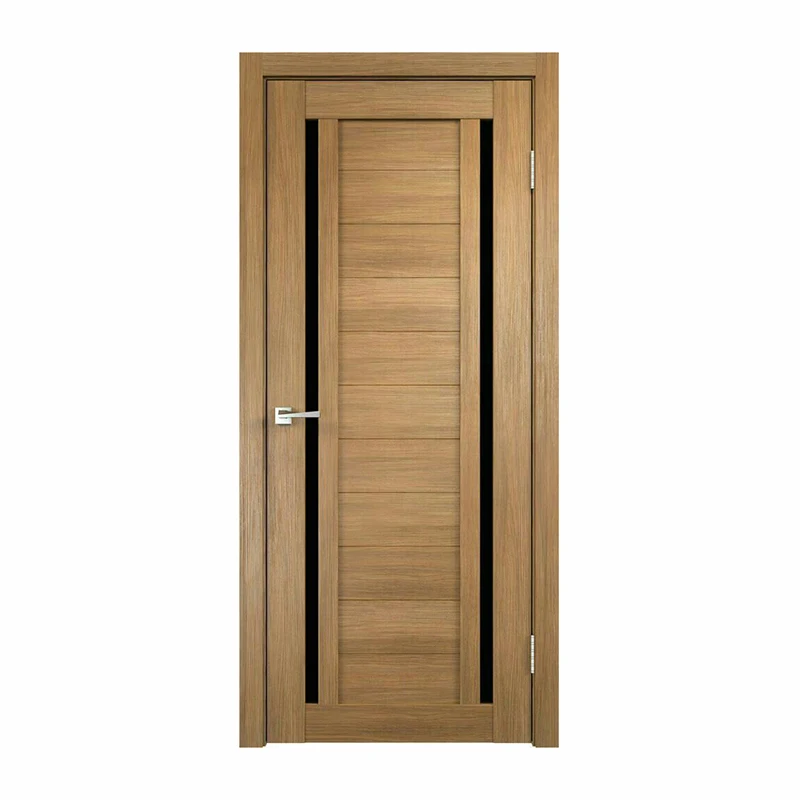 Low price interior hardwood door fill in solid wood core Prehung Melamine Mdf Hotel Door With Frames