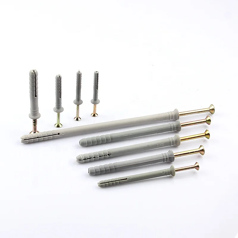 Nylon hammer drive anchor , with countersunk head  8*60MM