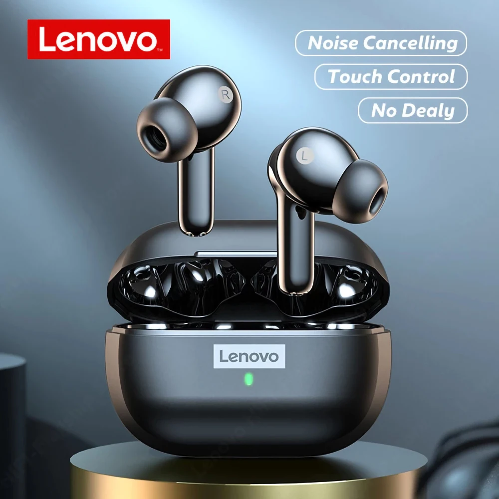 Lenovo LP1S TWS Waterproof Sports Headphones Touch Control gaming Headsets In -ear Wireless Earphone With Microphong