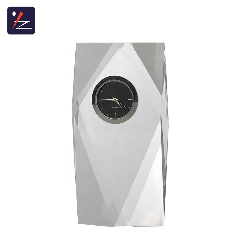 Оптовая продажа, хрустальные свадебные сувениры, подарки на годовщину, сувениры с логотипом на заказ, настольные часы с кристаллами