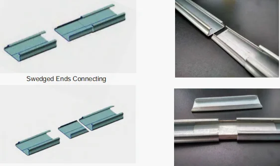 Hot Selling Fixing Poly Film Profile Lock Channel And Spring Wire For Greenhouse,Greenhouse Accessories For Sale