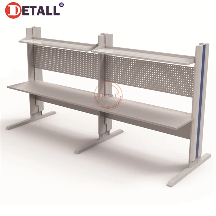 industrial workbench tower workstation heavy duty work factory table with MDF top