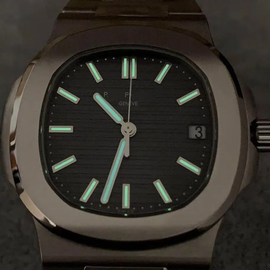  904L noob часы PP patek nautilus 324 5711