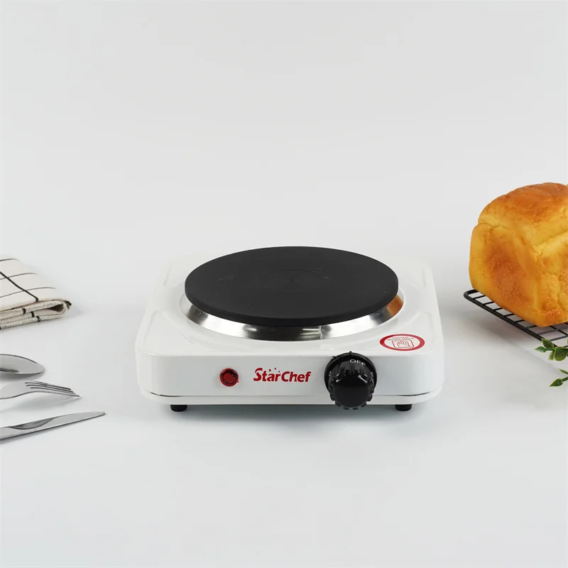 Customized Countertop High Power 1000W Single Burner Electric stove With 5 Power Adjustment