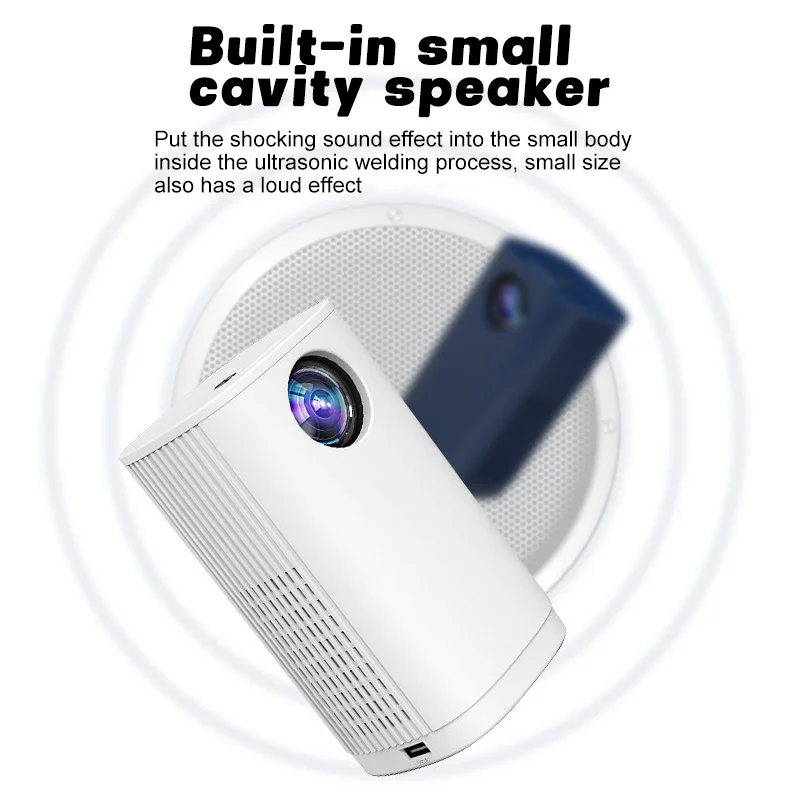 Hot Seller Hologram Projector Mobile Phone with Android TV 11.0 Support 1080P Android Projector 4k Wifi 3D Video Projector