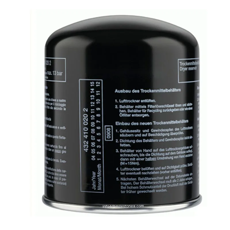 Manufacturer air dryer cartridge 4324100202
