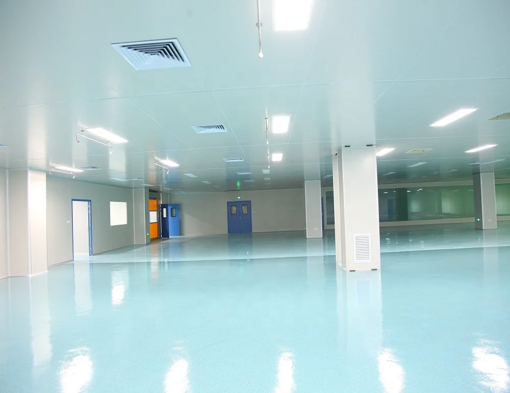 Manufacturing Biotech Building Laminar Flow Roof Scientific Clean Room Sandwich Panels for Clean Room