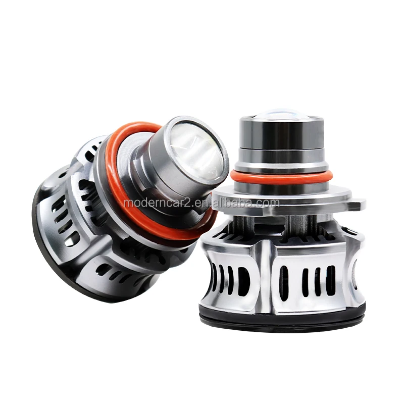 Automotive Laser Led Fog Light Headlight Bulb Lens H7 H11 9005 9006 White Yellow Lemon Green 50W 8000LM Canbus Auto Motorcycle