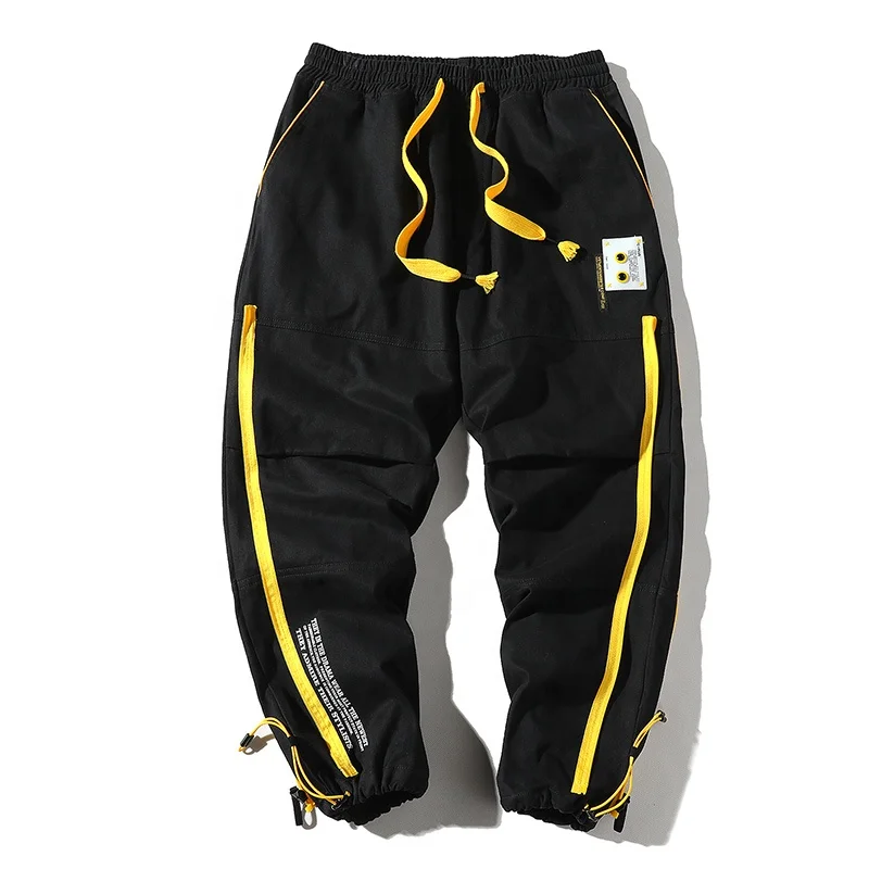 
Dropshipping Mens Streetwear 100% Cotton Fashion Khaki Cargo Jogger Pant 