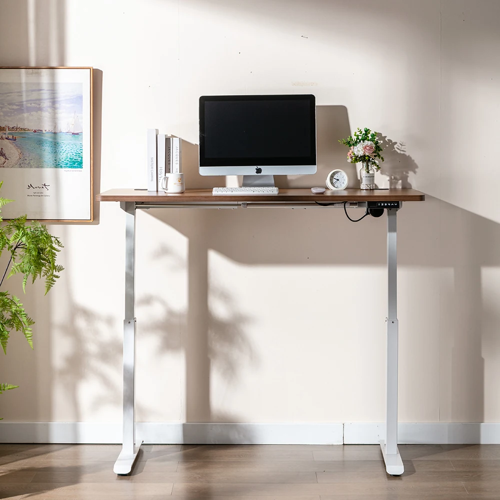 low noise electric height adjustable table electric standing desk