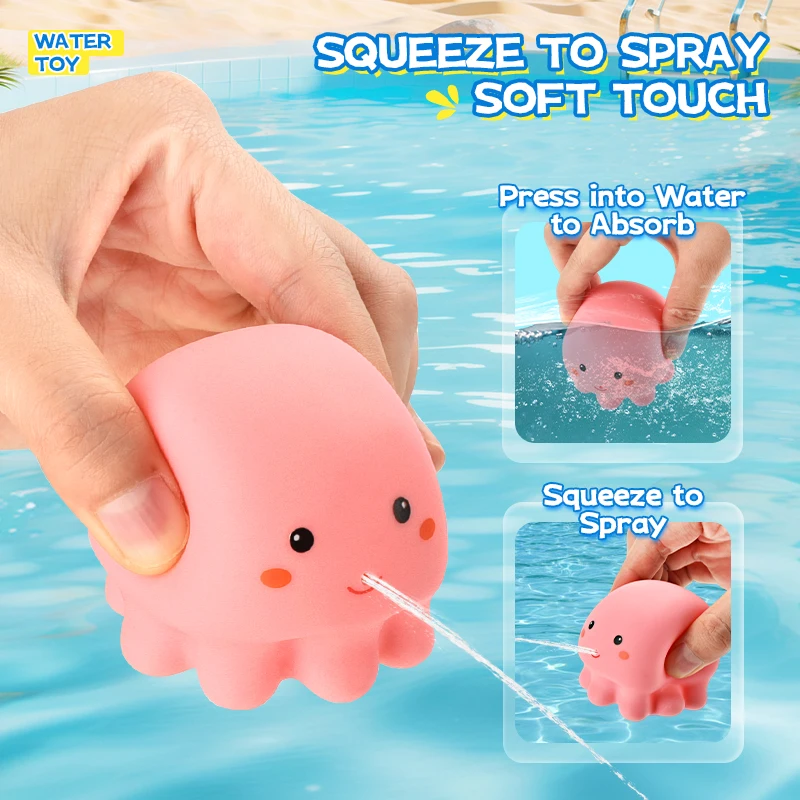 kouyikou Hot selling summer Outdoor Beach Toy Safety EVA Material Water Dolphin fishing toy with DOLL baby bath set toy