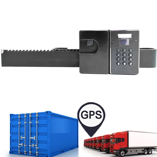 Top Security Padlocks GPS Container Lock Waterproof Remote Control Truck Trailer Lock Cargo Real Time Tracking