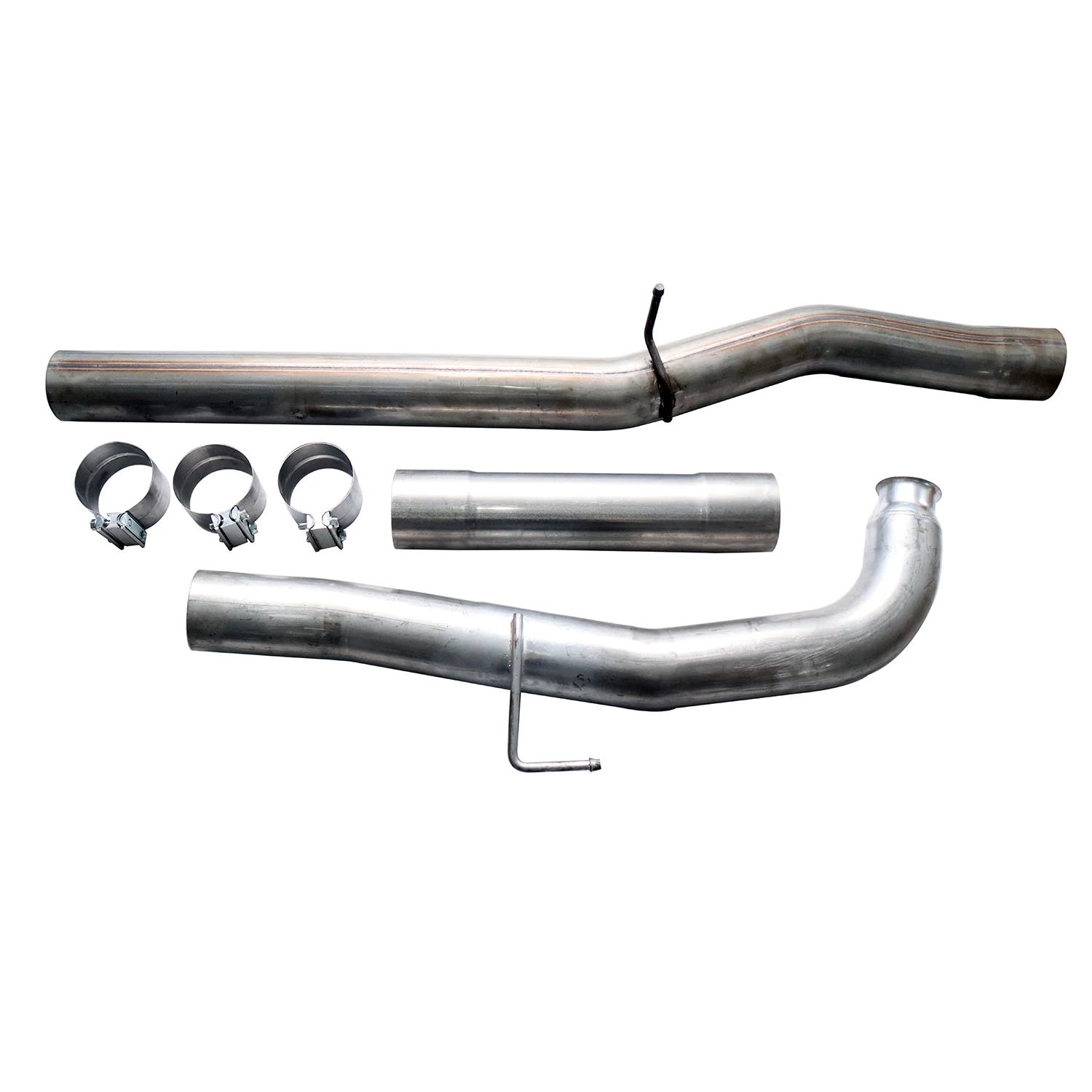 4 inch Cat & DPF Delete Exhaust Pips for 2011-15 6.6L Duramax 2500 3500 LML