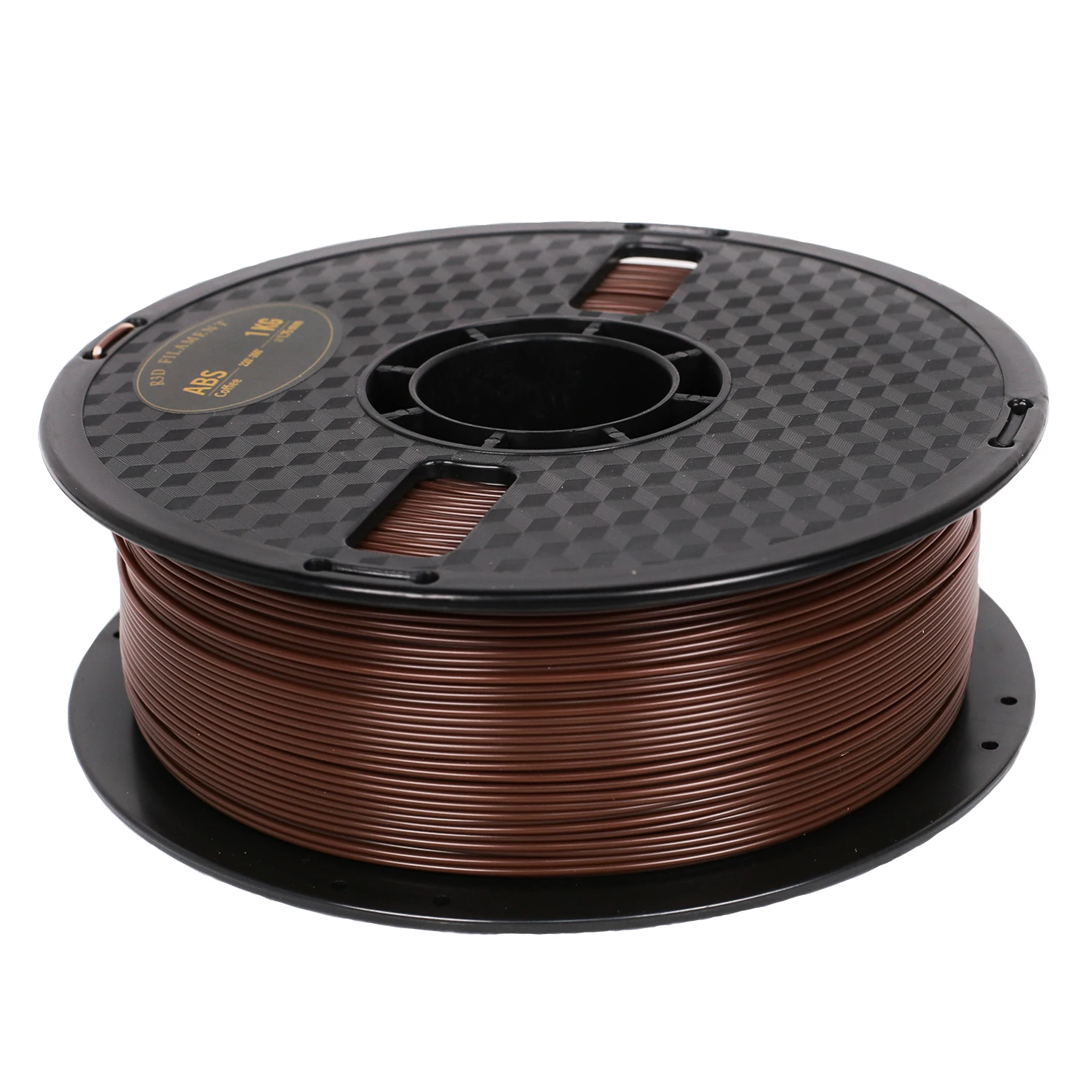 R3D coffee ABS Filament 1.75mm 1KG Neat Winding For 3D Printer High Quality