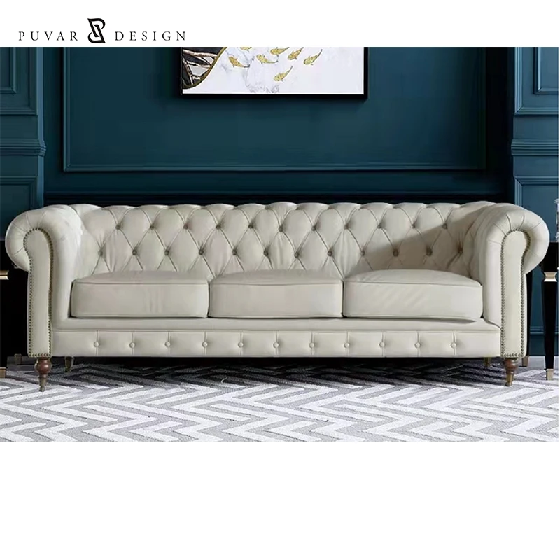 New American Luxury Style Design Modern Indoor Furniture Fabric Sectional Living Room Sofas For Sale