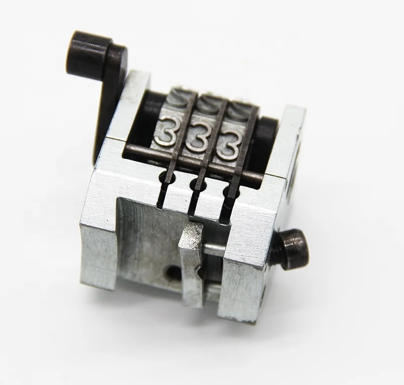 3digit Rotary type numbering machine numbering box numerator for multilith .Hamada offset machine