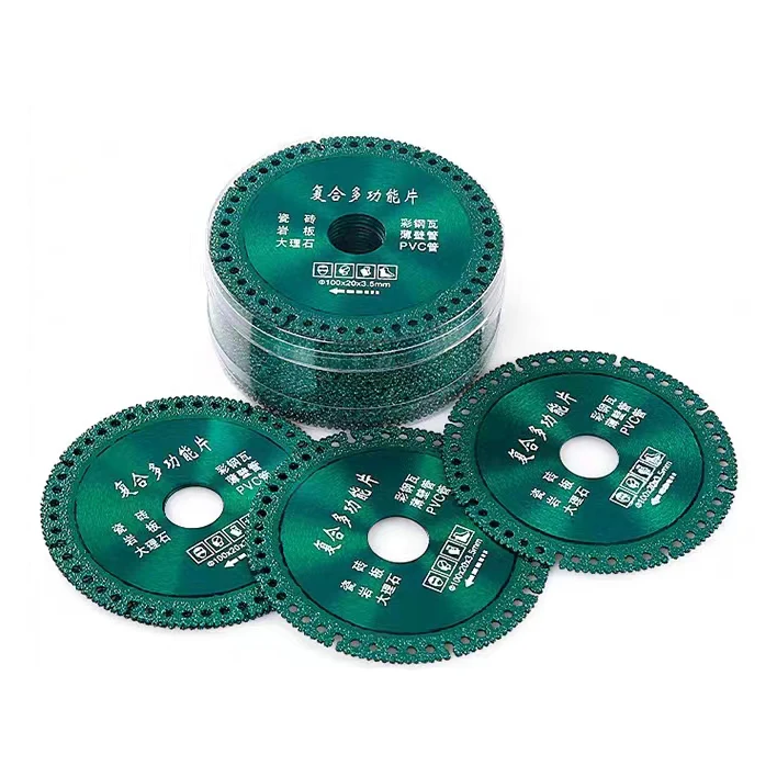 NEW Composite Multifunctional Cutting Saw Blade 100mm Ultra-thin Saw Blade Ceramic Tile Glass Cutting Disc For Angle Grinder