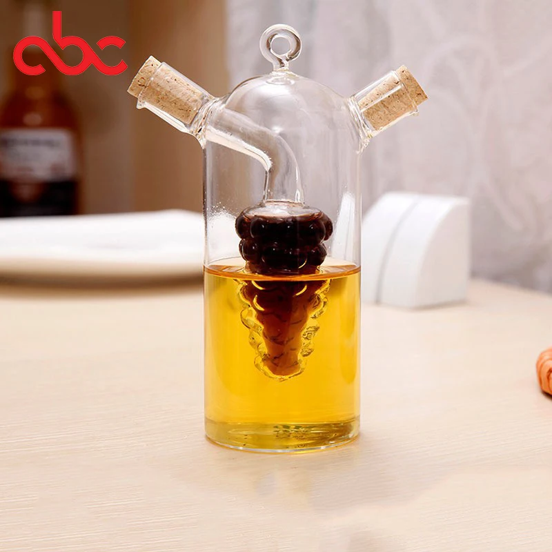 Factory Hot Sales Modern Design Oil And Vinegar Bottle Set Seasoning Oil And Vinegar Bottle Oil And Vinegar Dispenser Bottle Set
