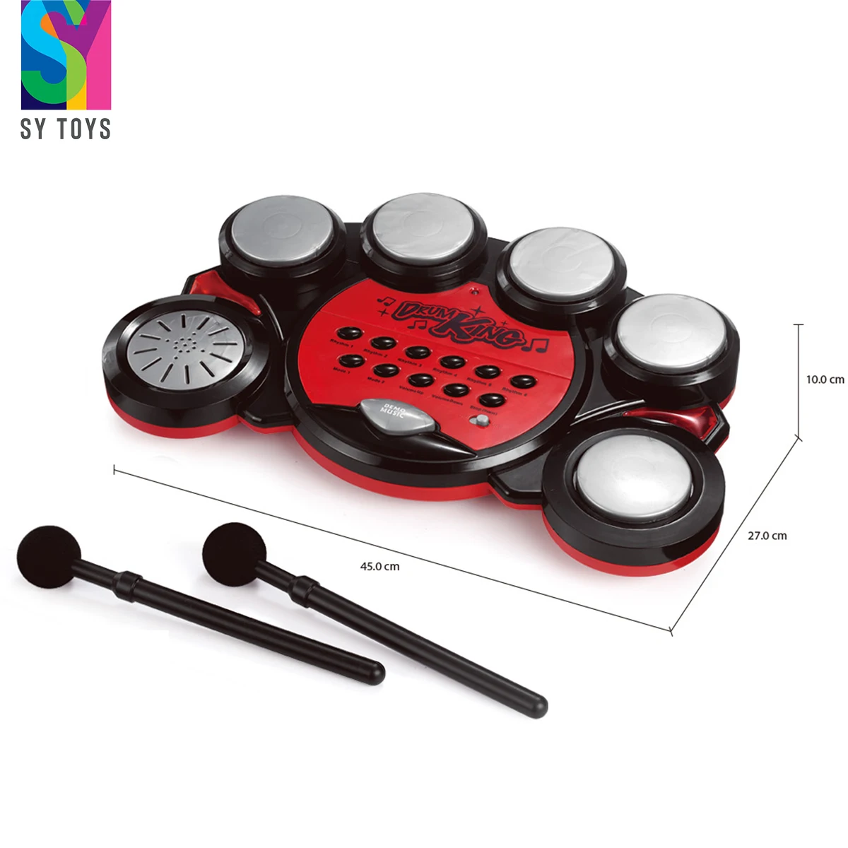 SY TOYS Wholesale Early Educational Music Toys Plastic Toy Piano And Wood Keyboard For Kids Learning Instruments