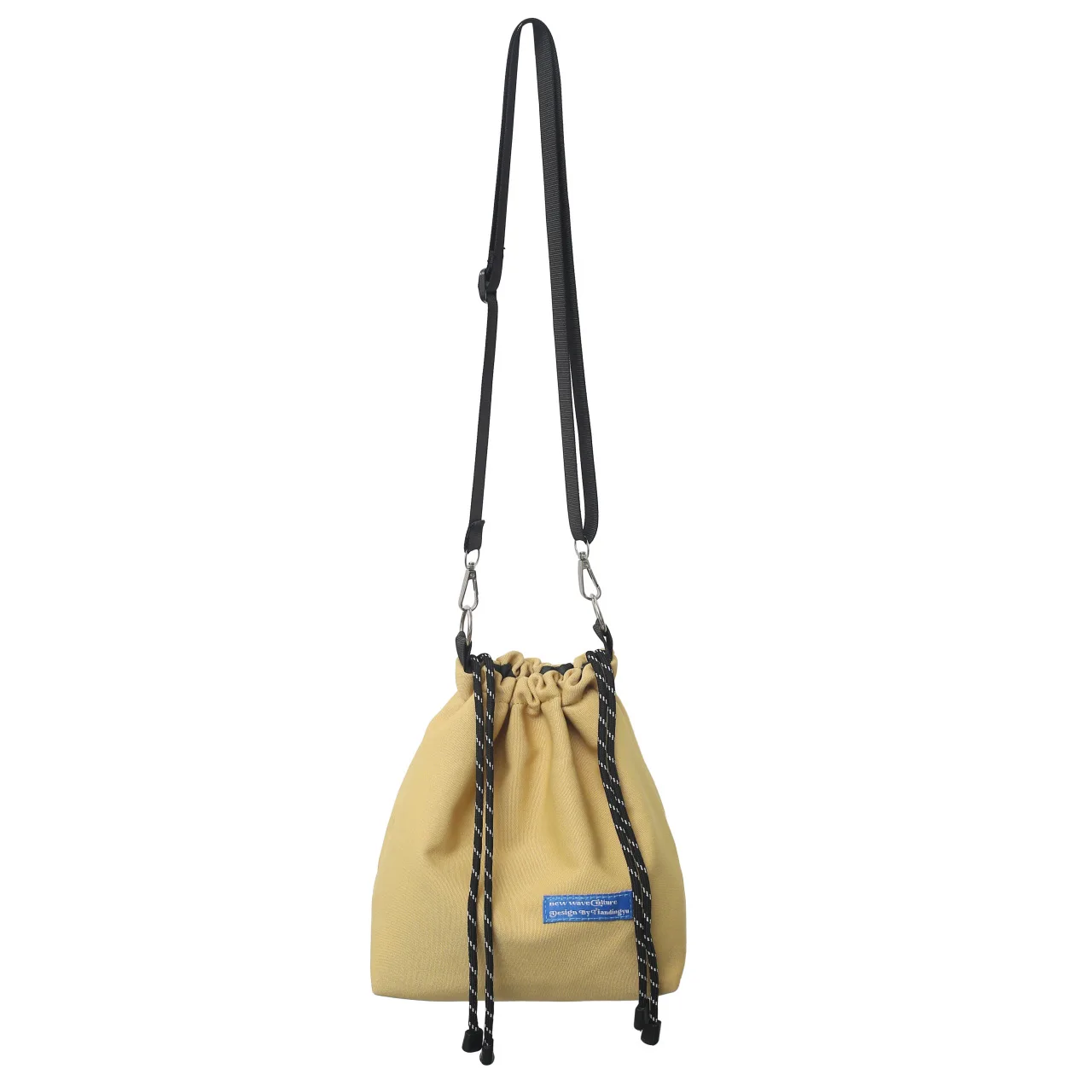 New  lady one shoulder aslant ins tide draw string bag men and women bucket bag lovers package