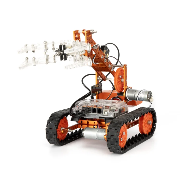Metal 12-in-1Robotstorm training programming educational robot car uno r3 atmega328p arduino  kit