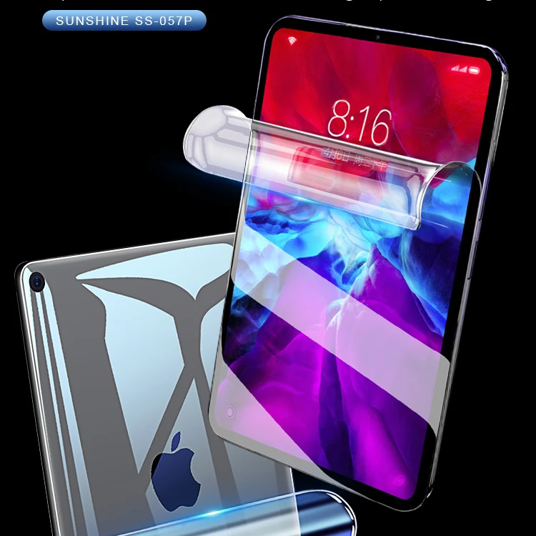  Sunshine SS-057P Гибкая Гидрогелевая Защита экрана для ipad TPU мягкая защита 10