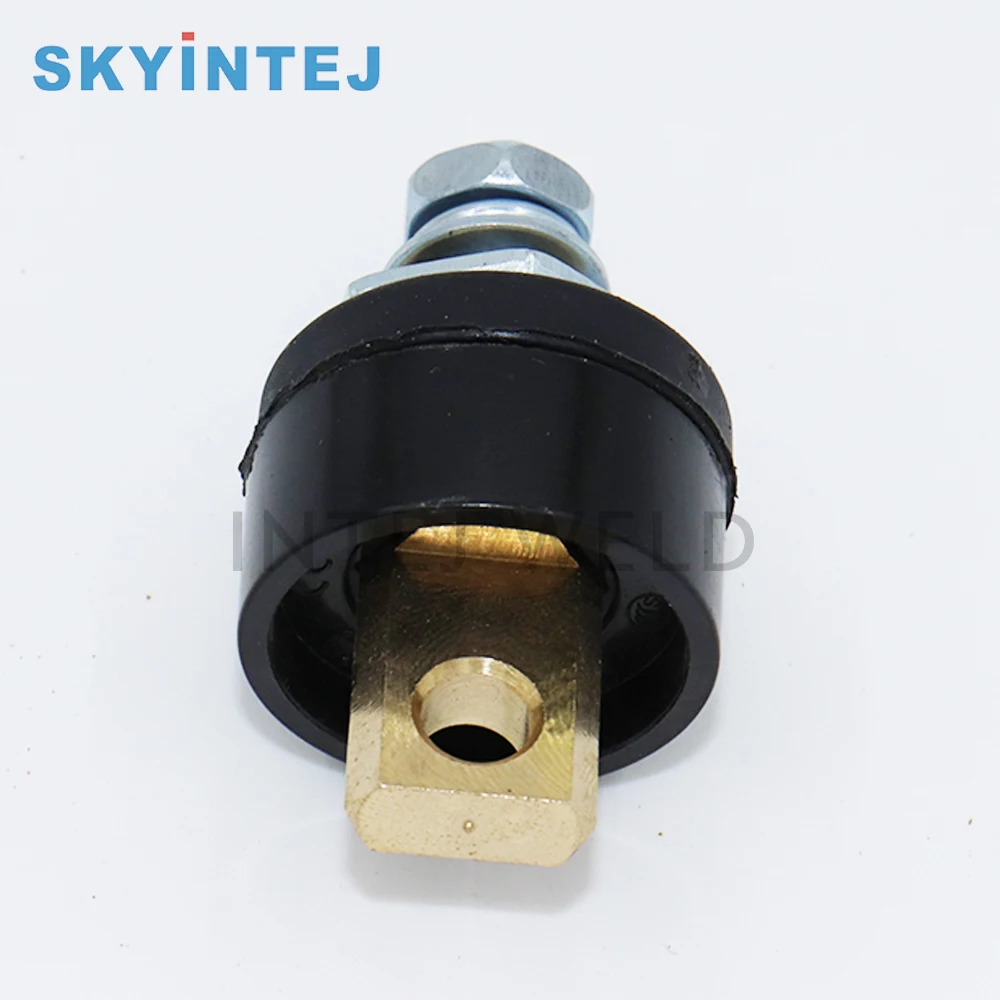 Intej Weld Cable Connector 10-25 Front Panel and End Panel Cable Connector