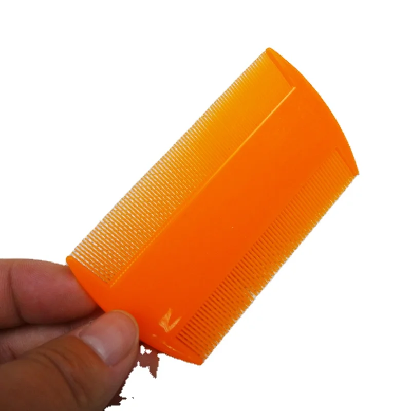 Factory Dual-Sided Plastic Dog Flea Comb Beauty Product for Home Use Dense Tooth and Double-Row Teeth for Kids Lice Cleaning