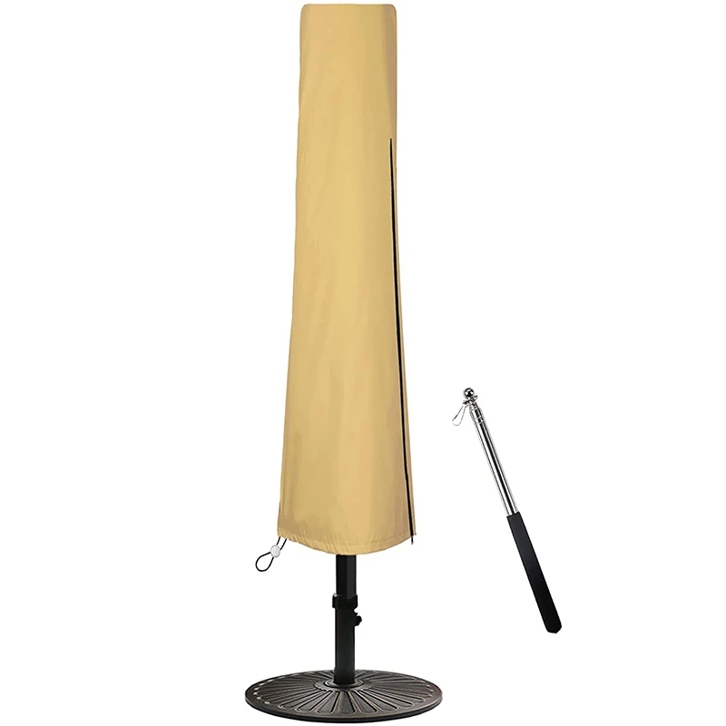 kly Outdoor Waterproof Outside 420D side sail parasol umbrella cover 2m