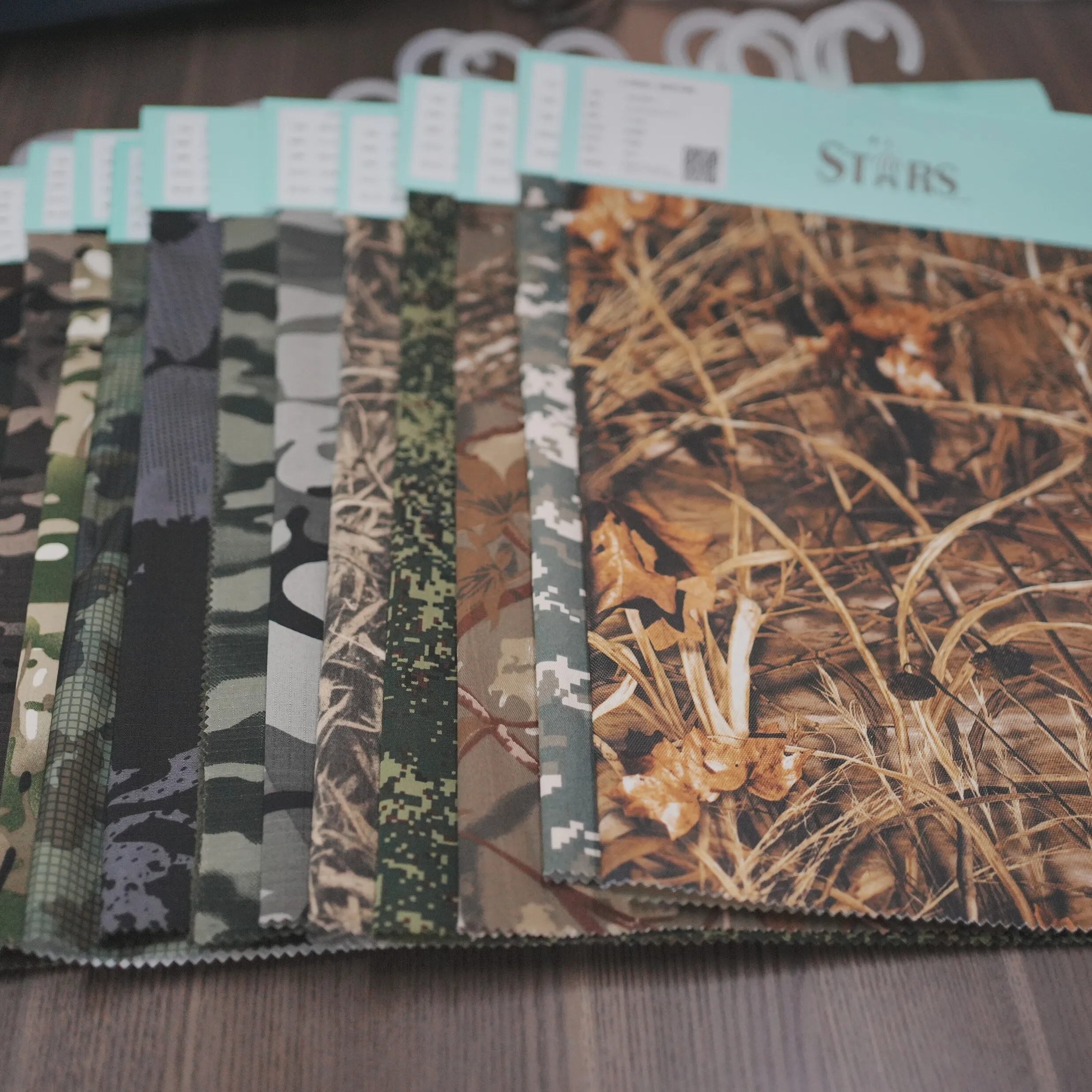 Wholesale Waterproof Multicam Tactical Pigment Camo Uniform Woodland Realtree Camouflage Polyester Fabric